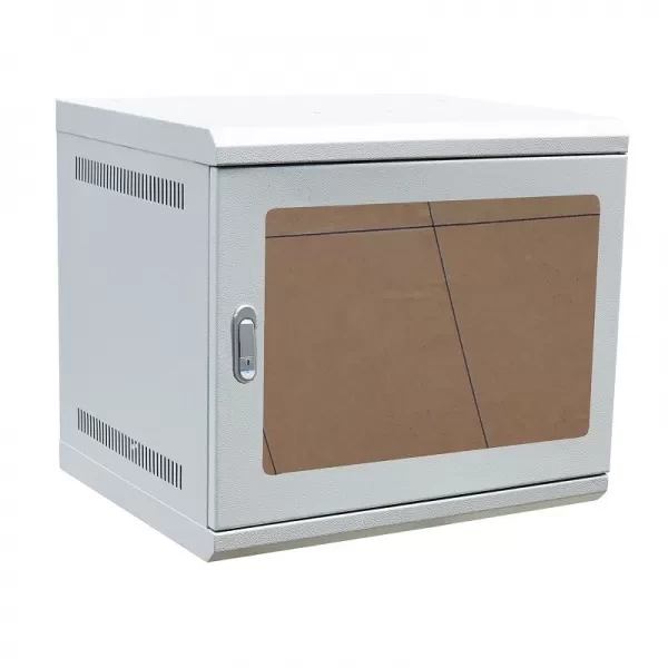 Tủ rack treo tường 19 inch 9U D450 TMC TM945WMC cửa mica